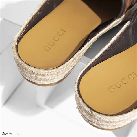 gucci mens espadrille model|gucci sandals men.